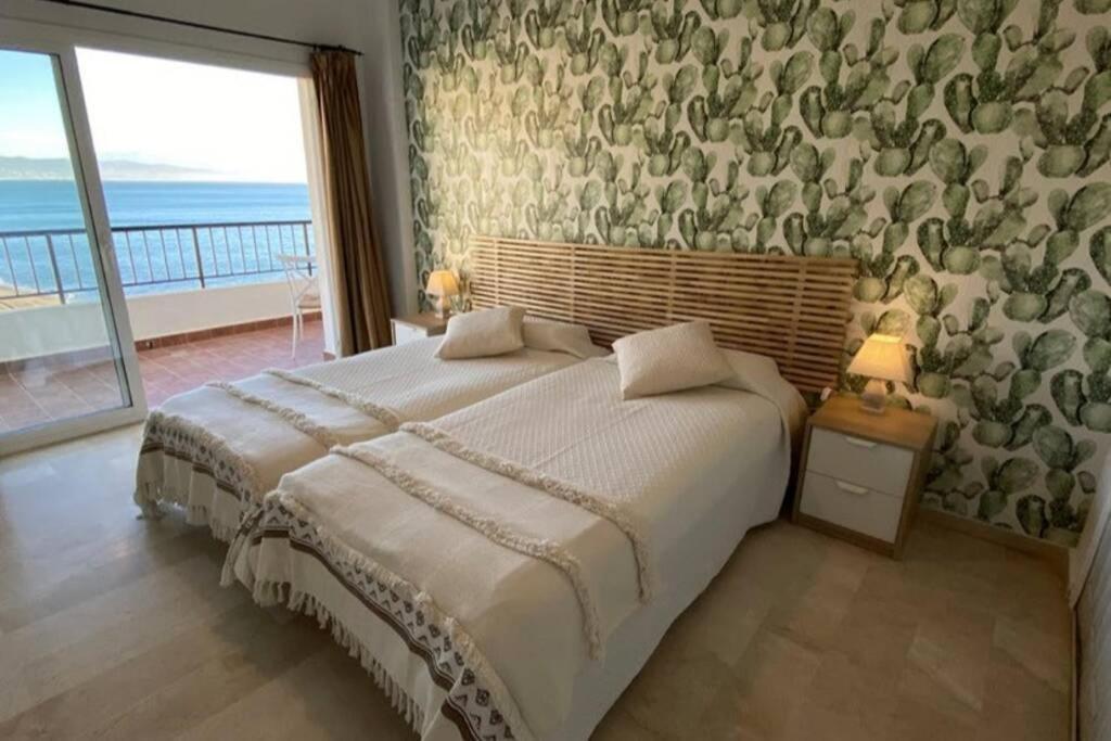 Amazing Frontline Sea Views Studio Apartment Castillo Del Vigia Торремолинос Экстерьер фото