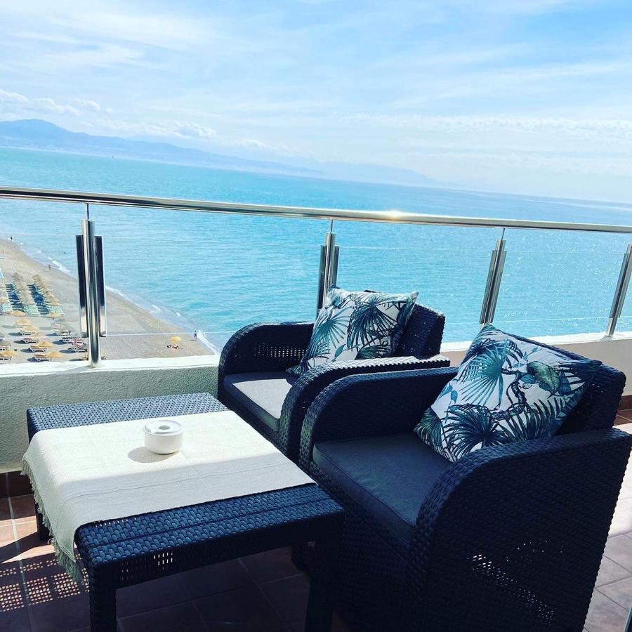 Amazing Frontline Sea Views Studio Apartment Castillo Del Vigia Торремолинос Экстерьер фото