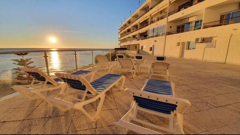 Amazing Frontline Sea Views Studio Apartment Castillo Del Vigia Торремолинос Экстерьер фото